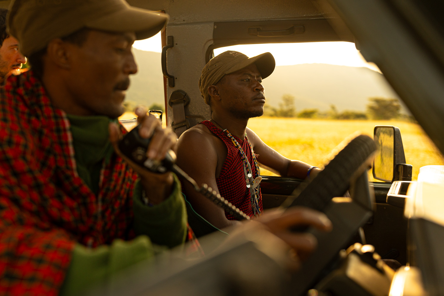 Safari photographer and videographer in Kenya documenting a tourism and wildlife production in Masai Mara.