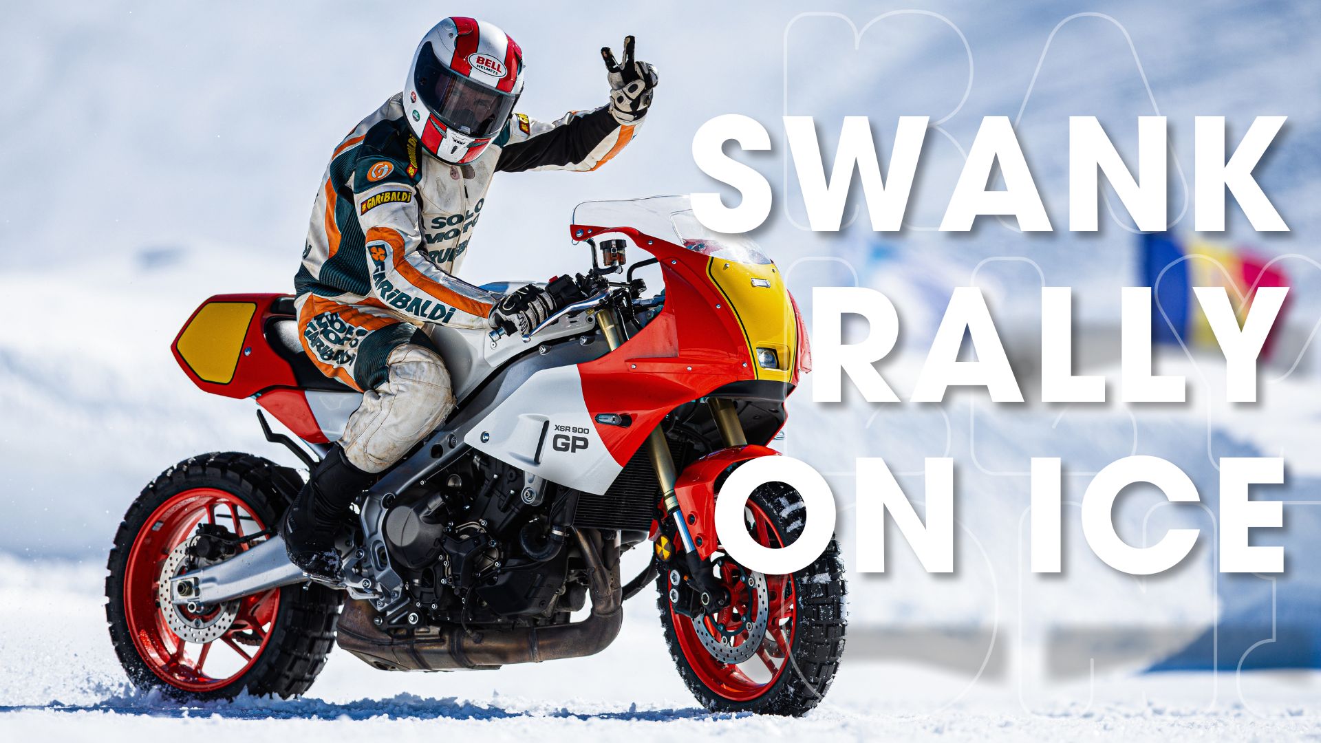 Rider durante Swank Rally on Ice en Andorra documentado por filmmaker y fotógrafo deportivo especializado en motor